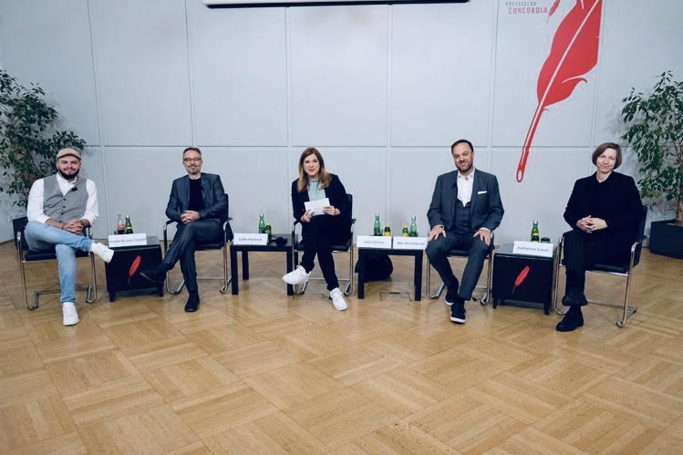 Foto von der Diskussion