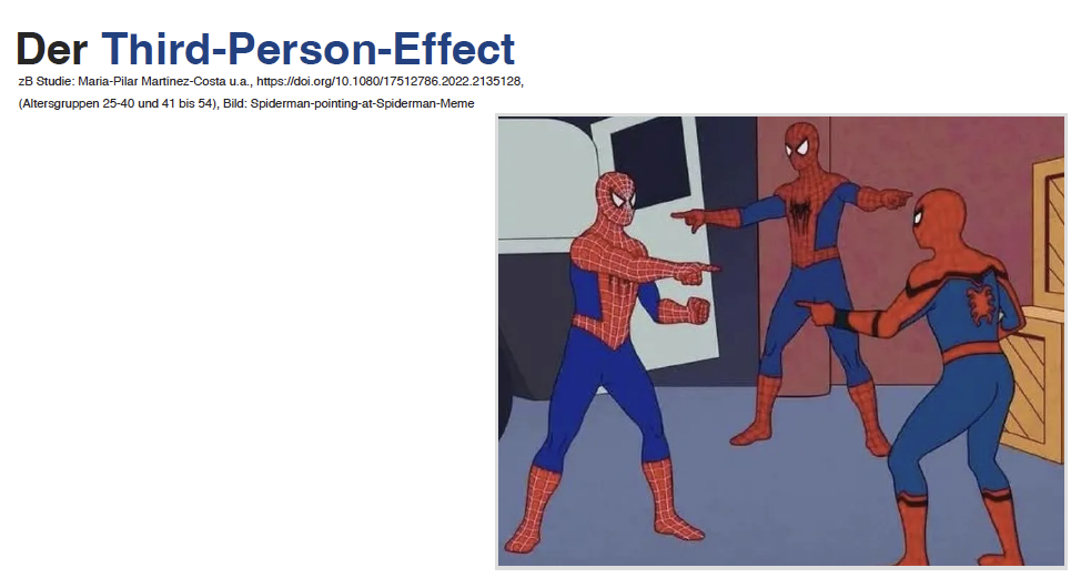 Drei Spider-Men zeigen gegenseitig aufeinander, berühmtes Meme - Copyright-Spider-Man: Marvel Comics